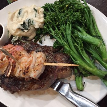 Yard House - 12.14.18 12-oz Rib-Eye & Shrimp $33.65 - Bars Near Me - Roseville, California Yard House - 12.14.18 12-oz Rib-Eye & Shrimp $33.65 - Bars Near Me - Roseville, California
