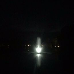 Fountains at night