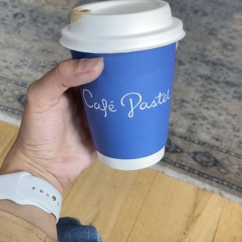 CAFÉ PASTEL - iced latte with oat milk - Bakeries Near Me - Boston, Massachusetts CAFÉ PASTEL - iced latte with oat milk - Bakeries Near Me - Boston, Massachusetts