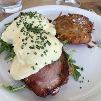 Oquirrh - Eggs, Benedict and hashbrowns. - New American Near Me - Salt Lake City, Utah Oquirrh - Eggs, Benedict and hashbrowns. - New American Near Me - Salt Lake City, Utah