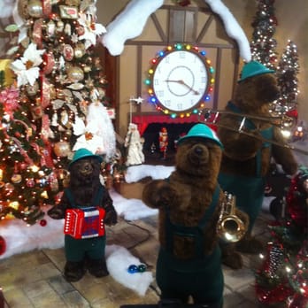 Kraynak's - German bear band in Christmas lane - Nurseries & Gardening Near Me - Hermitage, Pennsylvania