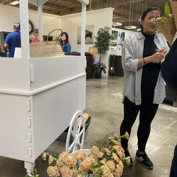 Ashley Store - The blooms cart bouquet making class - Furniture Stores Near Me - San Marcos, California