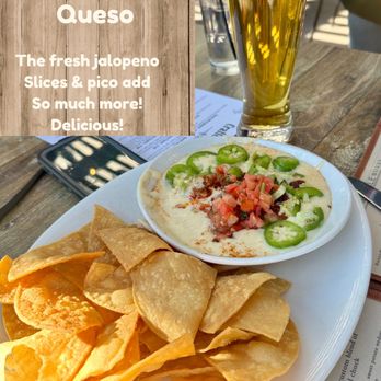 Wyoming Ale Works - Chips and Chorizo Queso -wow! So great - Sports Bars Near Me - Casper, Wyoming