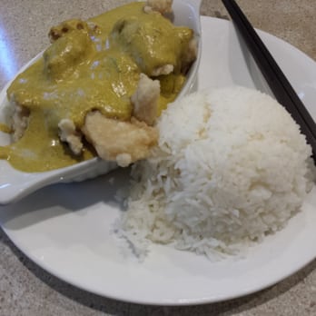 Mui Garden Restaurant - Currey fish with rice. - Malaysian Near Me - Richmond, British Columbia Mui Garden Restaurant - Currey fish with rice. - Malaysian Near Me - Richmond, British Columbia