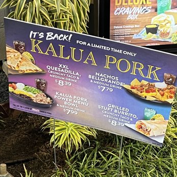 Taco Bell - Fast Food Near Me - Pearl City, Hawaii Taco Bell - Fast Food Near Me - Pearl City, Hawaii