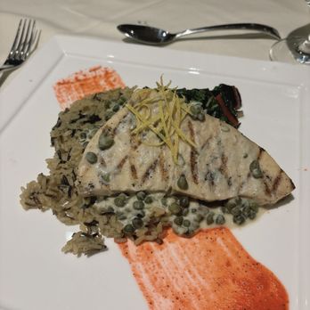 1865 wine cellar - Swordfish piccata. - American Near Me - Whitefield, New Hampshire 1865 wine cellar - Swordfish piccata. - American Near Me - Whitefield, New Hampshire