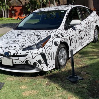 Bishop Museum - Car display - POW!WOW! Hawaii 6/7/21 - Museums Near Me - Honolulu, Hawaii