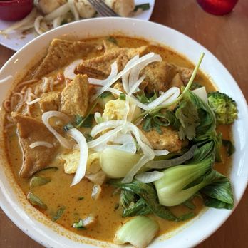 Pho Saigon Express - Spicy Coconut P34. Tom Kha Soup - Vietnamese Near Me - Escondido, California