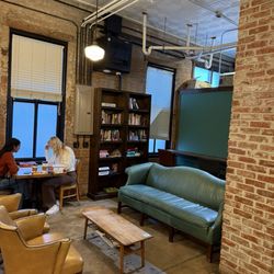 Standpipe Coffee House - Cozy nook with games and books
