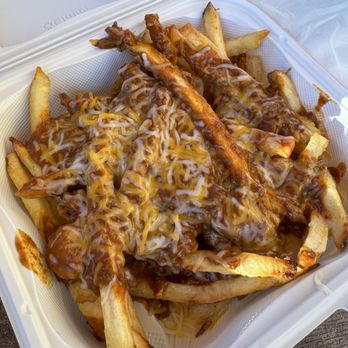 Just Hot Dogs - Chicago Style - Chili cheese fries - Hot Dogs Near Me - Westminster, California