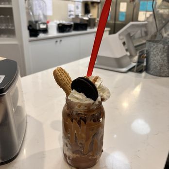 The Crafty Cow - Cocoa Peanut Butter Parfait. - Ice Cream & Frozen Yogurt Near Me - North Myrtle Beach, South Carolina The Crafty Cow - Cocoa Peanut Butter Parfait. - Ice Cream & Frozen Yogurt Near Me - North Myrtle Beach, South Carolina
