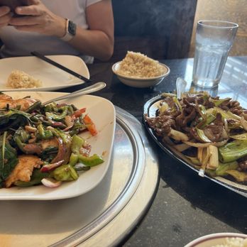 Cheng's Asian House - Thai fish (front) and cumin lamb - Shanghainese Near Me - Chantilly, Virginia Cheng's Asian House - Thai fish (front) and cumin lamb - Shanghainese Near Me - Chantilly, Virginia