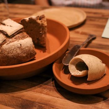 PAWPAW - Sauerkraut rye with spent coffee butter. - New American Near Me - Greenport, New York