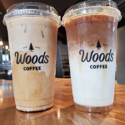 Woods Coffee - Cold brew with vanilla Toffee nut macchiato