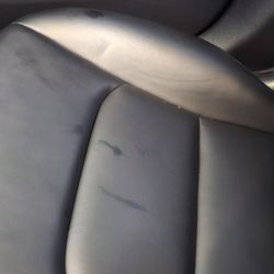 J's Ultimate Hand Car Wash - Stains and particles left on seats.