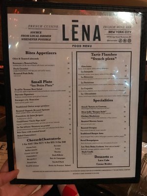 Menu photo 8 LĒNA New York, NY