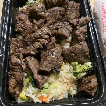 T Anthony's Restaurant - Overcooked Teriyaki Steak Tips with Fries or Rice - Pizza Near Me - Boston, Massachusetts