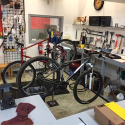 Twin Sisters Cycling and Fitness - Two complete workstations