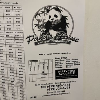 Panda House - Chinese Near Me - Spring Valley, California Panda House - Chinese Near Me - Spring Valley, California