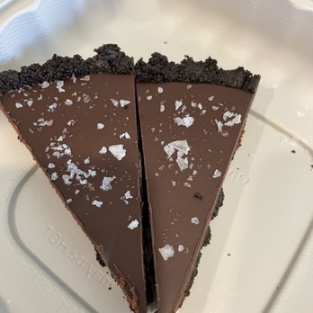 Zuccaro's Kitchen - Dark Chocolate Salted Tart - Italian Near Me - Hartsel, Colorado