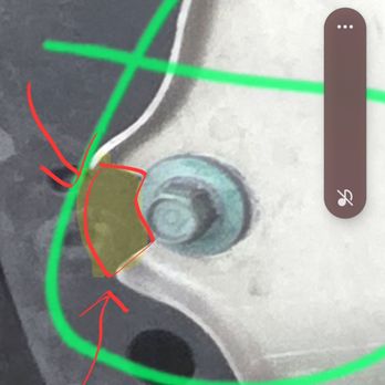 Ron Tonkin Mazda - missing chunk of front cross-member brace - Auto Repair Near Me - Portland, Oregon Ron Tonkin Mazda - missing chunk of front cross-member brace - Auto Repair Near Me - Portland, Oregon