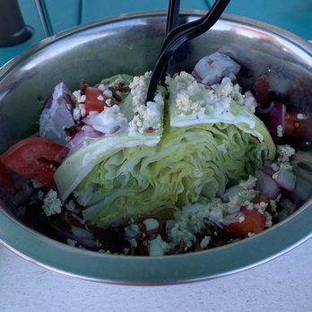 Tally's Dockside - Wedge Salad - Boating Near Me - White Bear Lake, Minnesota