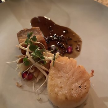 3rd Cousin - Scallop & duroc pork belly - New American Near Me - San Francisco, California