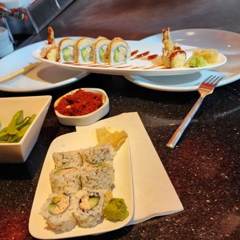 Benihana - Downey - Shrimp Crunch Roll & Cali Roll - Sushi Bars Near Me - Downey, California