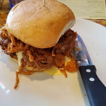 OHSO Brewery- Gilbert - Brisket sandwich - Breweries Near Me - Gilbert, Arizona