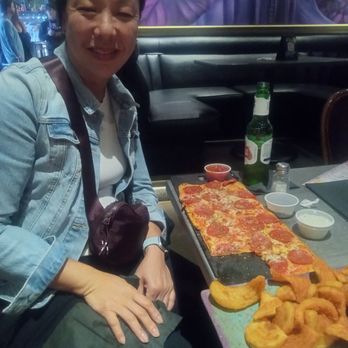 Mic Drop Comedy - Flat bread pizza and crescent fries (get the fries!) - Comedy Clubs Near Me - San Diego, California Mic Drop Comedy - Flat bread pizza and crescent fries (get the fries!) - Comedy Clubs Near Me - San Diego, California