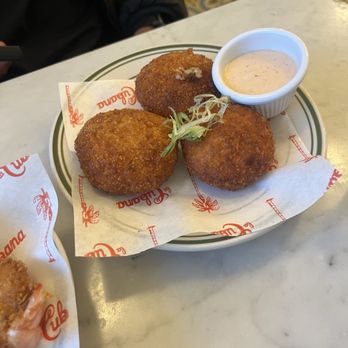 La Cubana - Ham & Cheese Croquettes - Cuban Near Me - Toronto, Ontario La Cubana - Ham & Cheese Croquettes - Cuban Near Me - Toronto, Ontario