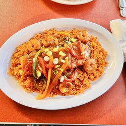 Wakanda Lounge - Seafood Platter (Tilapia Filet) Pink Fish maybe Salmon