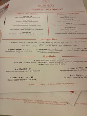 Menu photo 2 Madre Selva Atlanta, GA