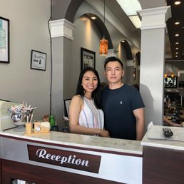 The wonderful owners of  Beverly Nails!