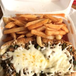 Philly’s Original Steak & Lemonade - Best chicken Philly w/fries and mild sauce!!!!