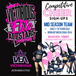 Victorious Elite Allstars - Midseason Cheer Sign-ups