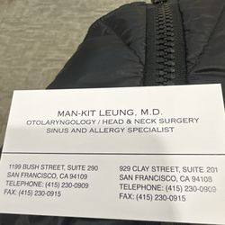 Man-Kit Leung, MD - Location is on Bush Street