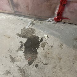 Miller Brothers Mini Excavation - Spilled epoxy. Permanent damage.
