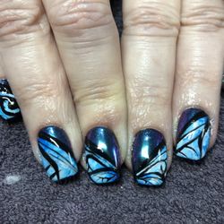 Nail Luxe - Dip nails design by John