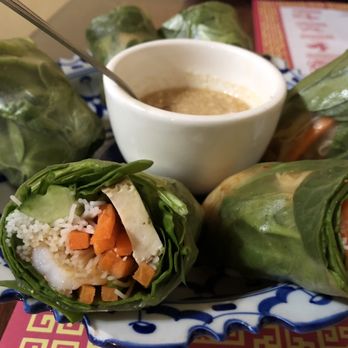 Thai Spices Restaurant - Shrimp rice wraps - Thai Near Me - Lodi, California Thai Spices Restaurant - Shrimp rice wraps - Thai Near Me - Lodi, California