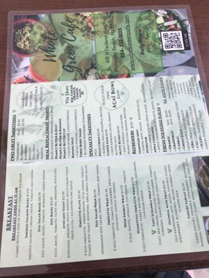Menu photo 7 Whole Green Cafe Pompano Beach, FL Menu photo 7 Whole Green Cafe Pompano Beach, FL