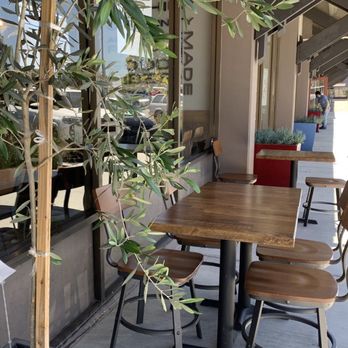 SAJJ Mediterranean - Outside seating - Mediterranean Near Me - San Bruno, California SAJJ Mediterranean - Outside seating - Mediterranean Near Me - San Bruno, California