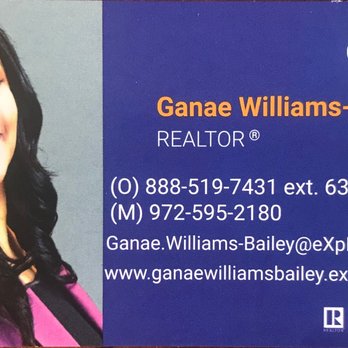 Ganae Williams-Bailey - Real Estate Agents Near Me - Dallas, Texas Ganae Williams-Bailey - Real Estate Agents Near Me - Dallas, Texas