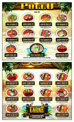 Menu photo 2 Los Gallos Mexican Restaurant  Placentia, CA