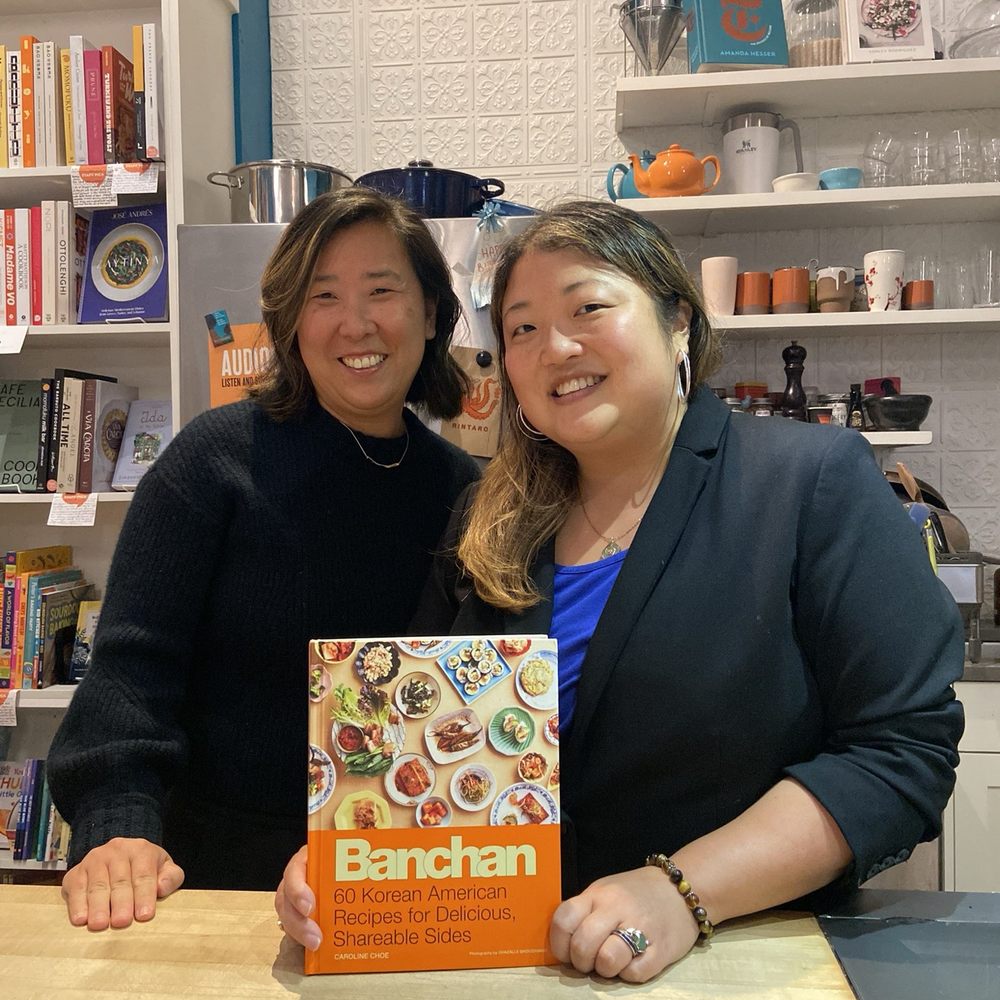 Chefs Rachel Yang and Caroline Choe promoting Banchan