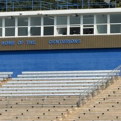 Cowpens Public Schools - Home side of field closed for today's jamboree.