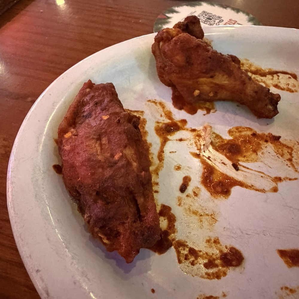 Im a wing guy. And these were good. Meaty, saucy, but not too spicy. Perfect amount