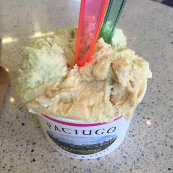 Paciugo Gelato Caffe - Pistachio Almond and Creme Brulee - Coffee & Tea Near Me - Loveland, Colorado Paciugo Gelato Caffe - Pistachio Almond and Creme Brulee - Coffee & Tea Near Me - Loveland, Colorado