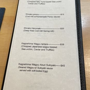 Yuji - 2-5-2024 Specials Menu - Japanese Near Me - San Francisco, California Yuji - 2-5-2024 Specials Menu - Japanese Near Me - San Francisco, California