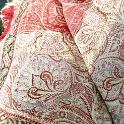 Country Antiques and Curiosities  - Antique paisley throw
